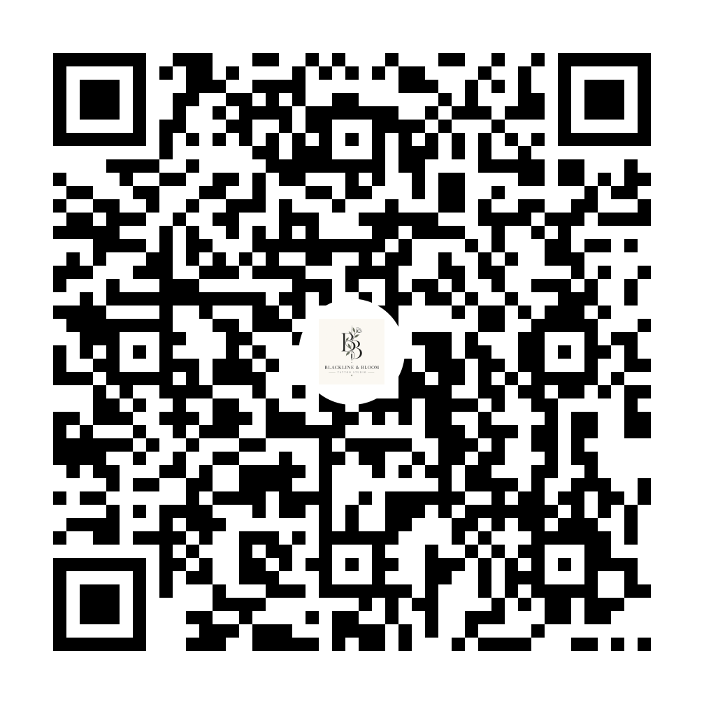 QR code for Blackline & Bloom Tattoo Studio business page