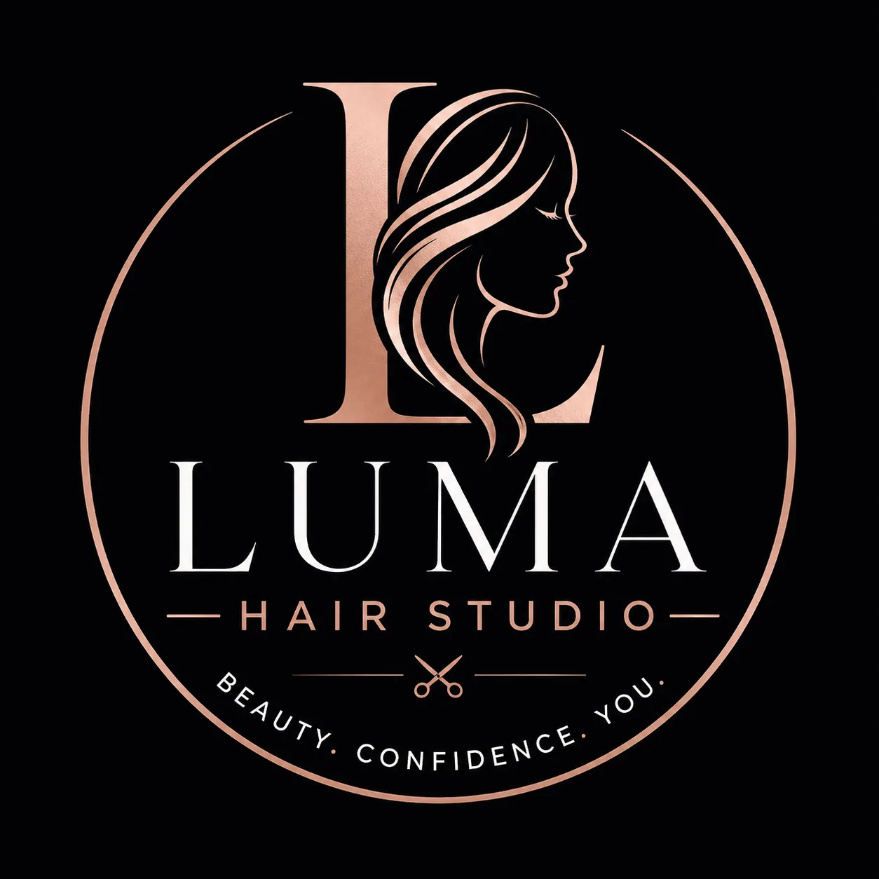 Luma Hair Studio logo