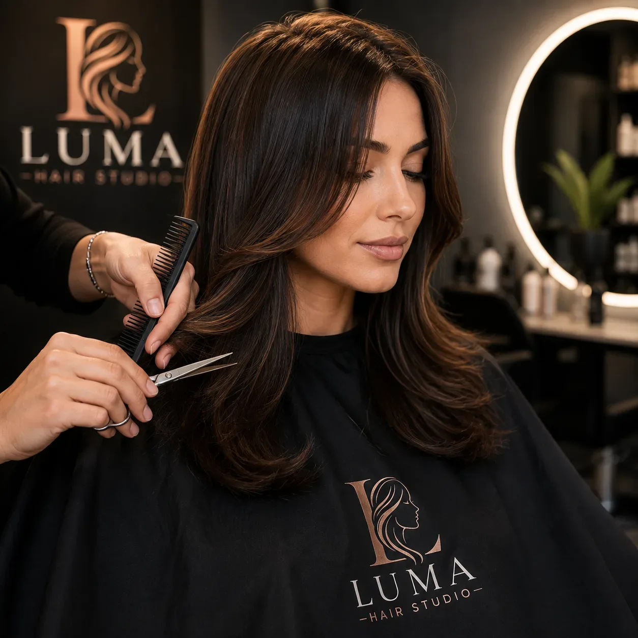 Signature Haircut & Style service image